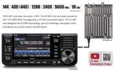 IC-905 Nadajnik-odbiornik VHF/UHF/SHF SDR