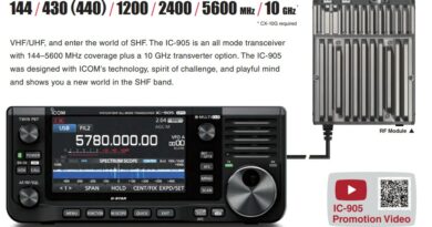 IC-905 VHF/UHF/SHF SDR transceiver