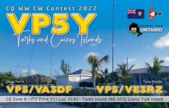VP5Y náhľad QSL lístka