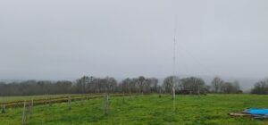 OM0RX vertikálna anténa