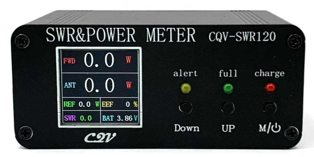 CQV-SWR120 digitálny merač výkonu a PSV