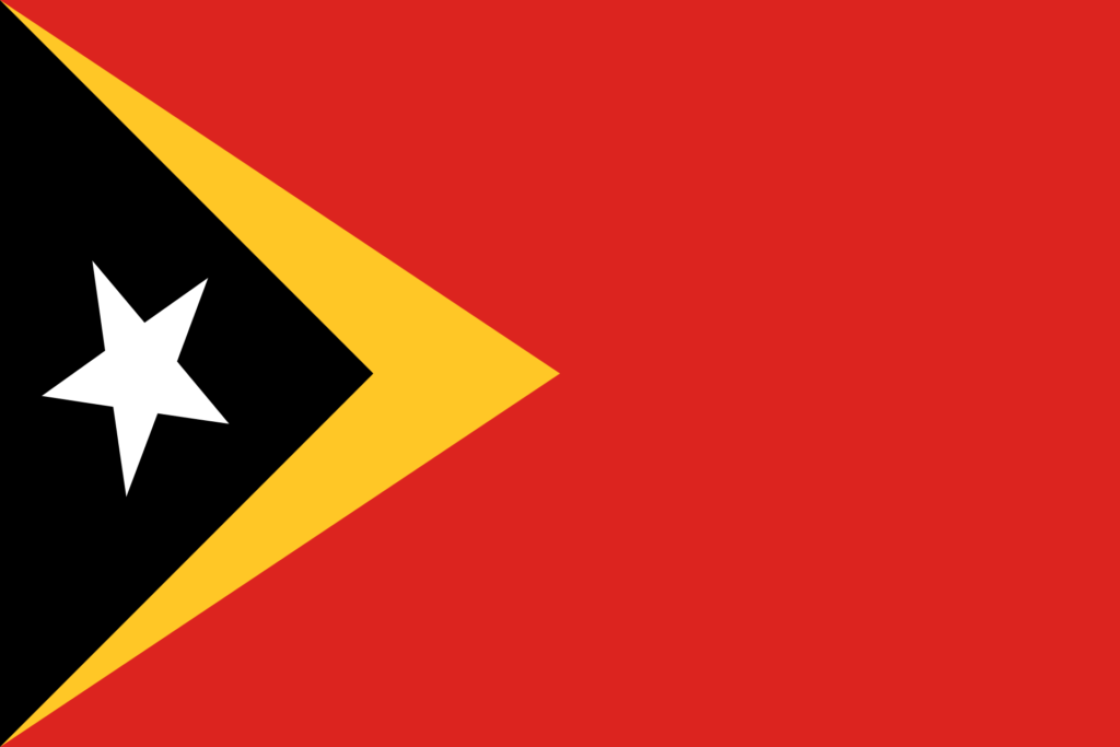 Vlajka Východný Timor