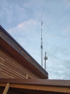 Antena vertical KV multibanda