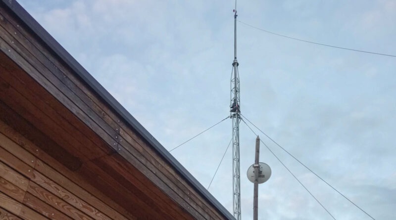 Multiband KV vertikálna anténa