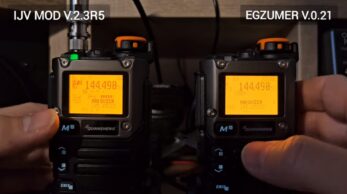 QUANSHENG UV-K5 porovnanie príjmu