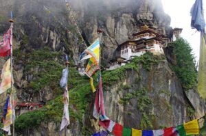 Taktsang goemba, budhistický kláštor v Butáne