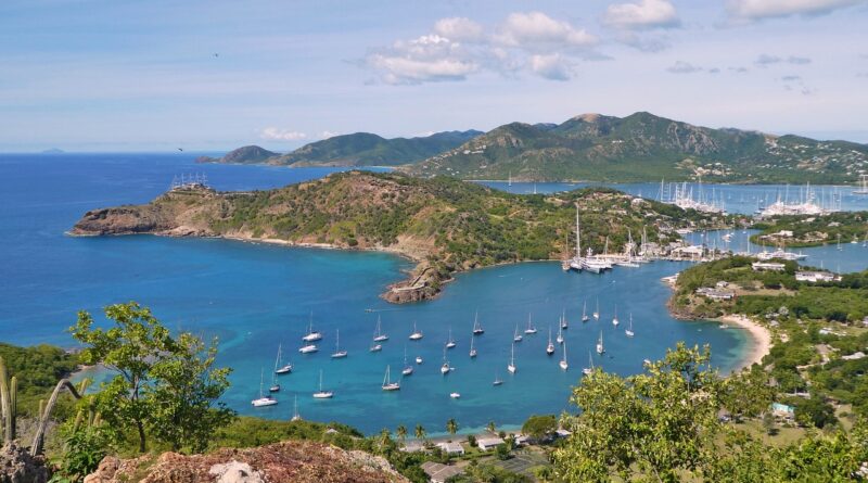 Prístav na ostrove Antigua