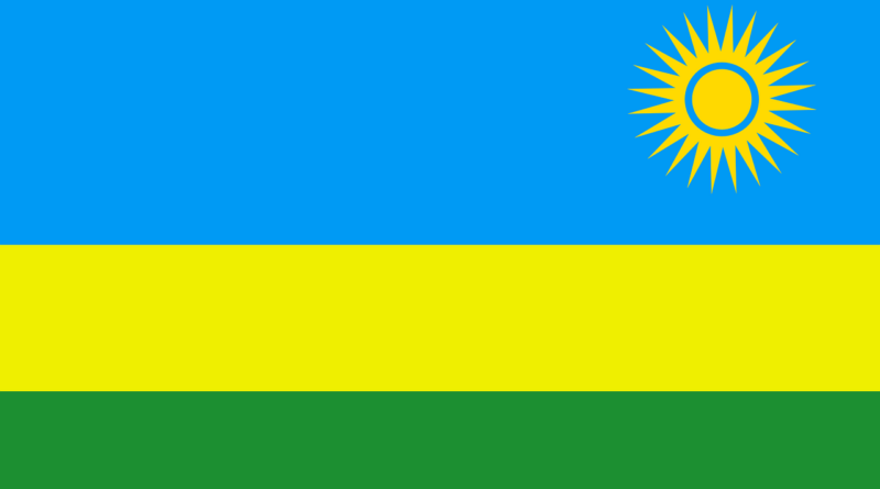 Rwanda vlajka