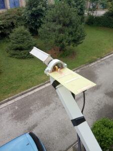 QO-100 ozařovač s transvertorem