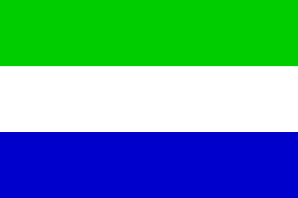 Sierra Leone vlajka