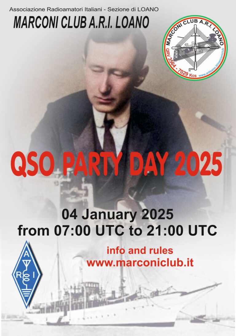 Marconi club QSO Party Day 2025 European Ham radio portal