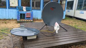 Výbava MJ/OP2D pre satelit QO-100