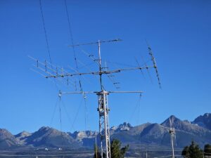 KV anténa Optibeam pod Tatrami