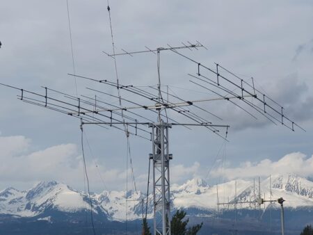 Optibeam KV anténa na stožiari u Jana OM0AJ