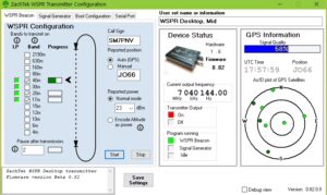Zachtek WSPR-TX XP Plus Transmitter konfigurátor