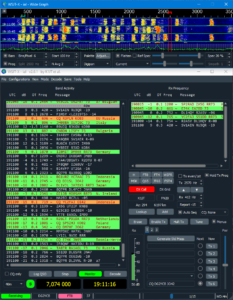 WSJT-X IMPROVED v tmavom režime