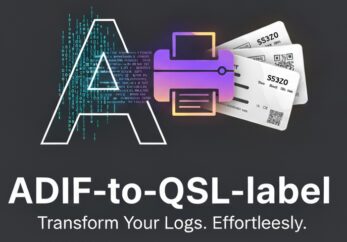 ADIF to QSL Label od S53ZO