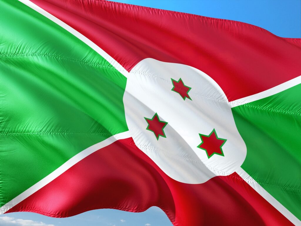 Burundi - zástava