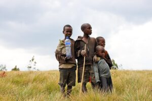 Deti v Burundi