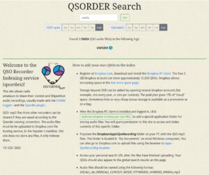 QSOrder Search webstránka