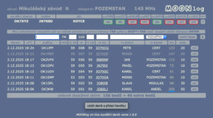 Logovanie v MOONlog-u