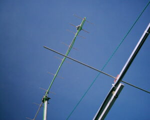 432 MHz yagi anténa na vrchole stožiara