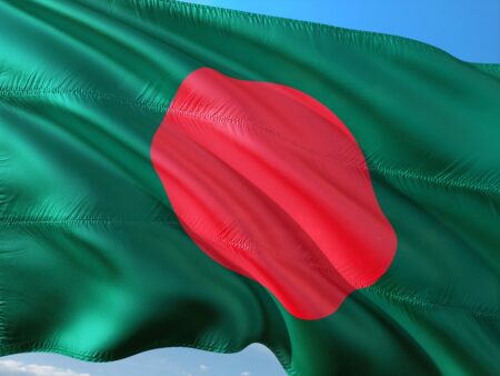 Bangladéš - zástava