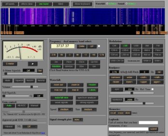 Nové WebSDR DK1ML: desať pásiem, moderné funkcie a výborný DX príjem