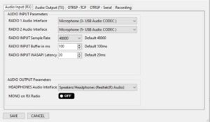 GhostBox SO2R Controller nastavenie RX