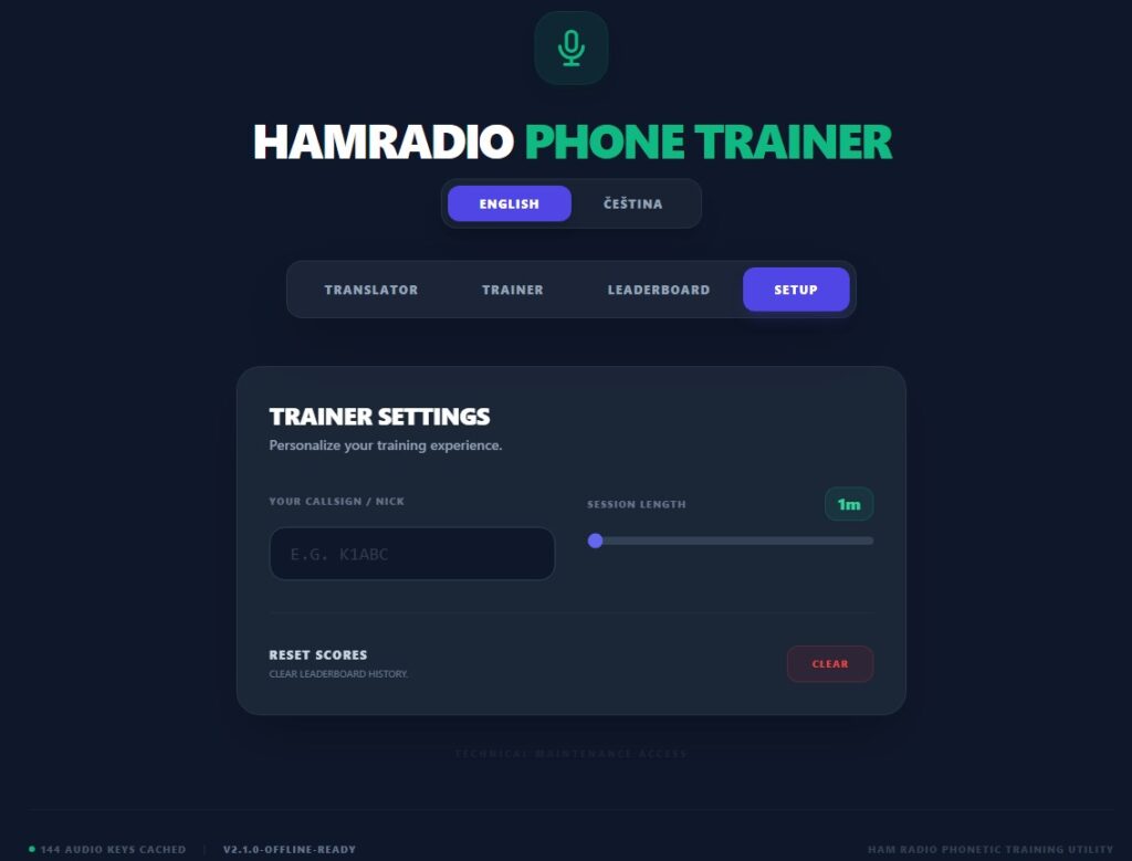 HamRadio Phone Trainer