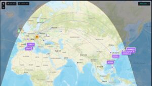 Vykreslenie DX spotov na mape