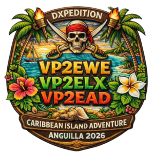 VP2EWE, VP2ELX, VP2EAD logo DX expedition