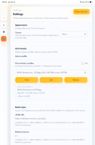 Nastavenie CQRLOG for web