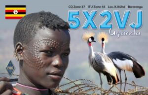 5X2VJ QSL lístok