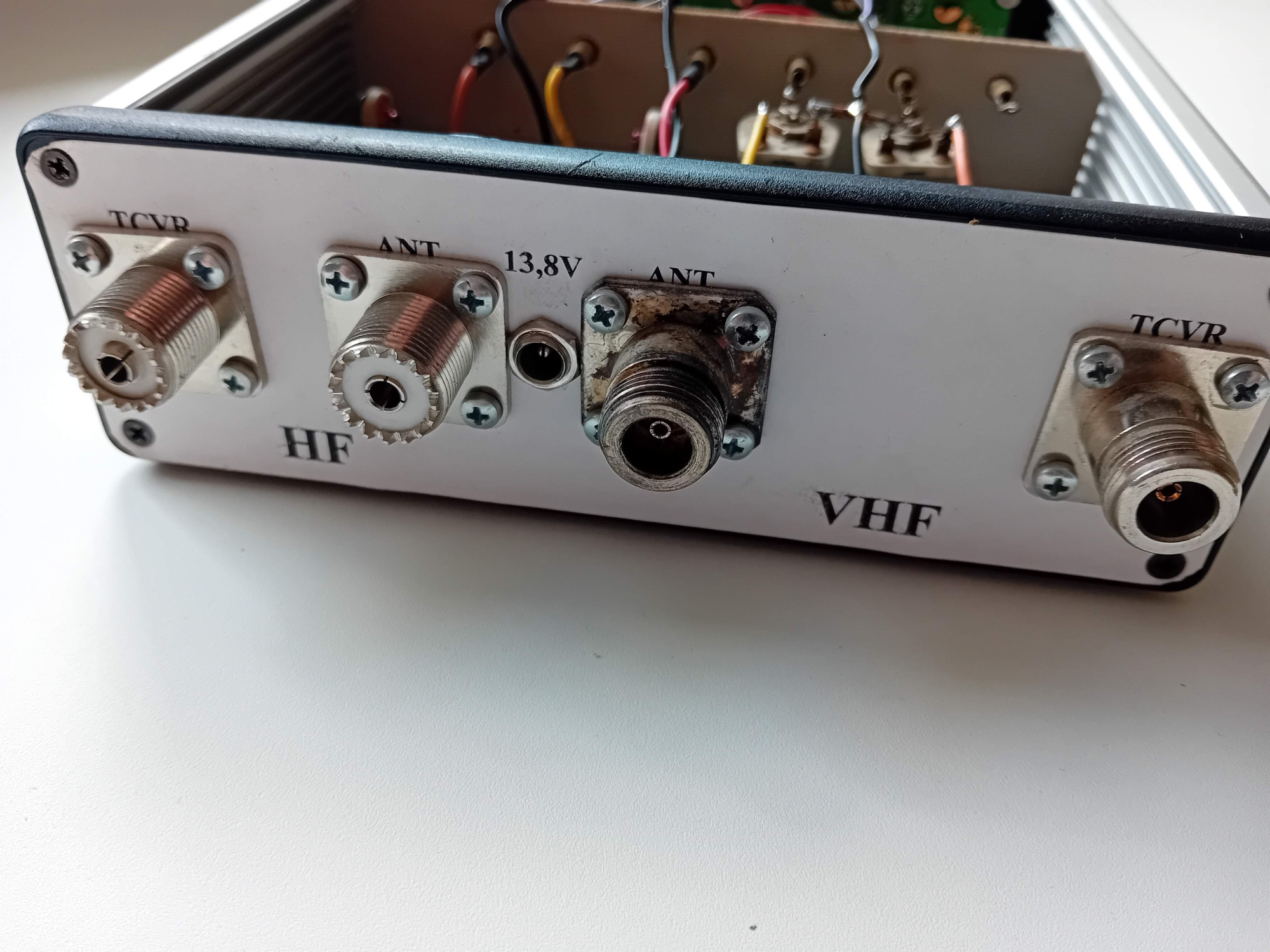 Rear panel PWR/SWR meter