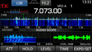 IC-7300 audioskop