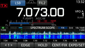 IC-7300 spektroskop