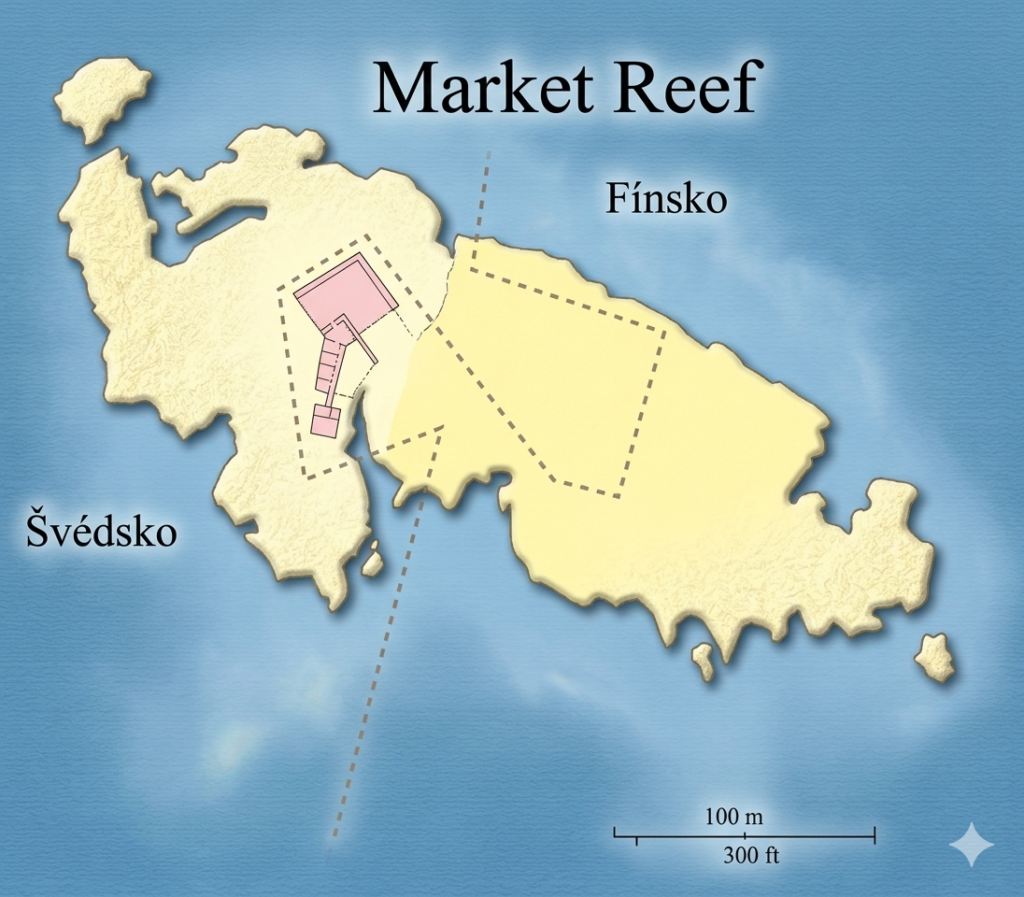 Market Reef mapa