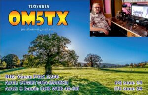 OM5TX QSL lístok