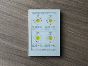PaperSatColor zobrazuje prechody satelitov na farebnom e-ink displeji