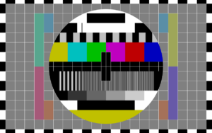Známy monoskop - testovací obrazec pre TV