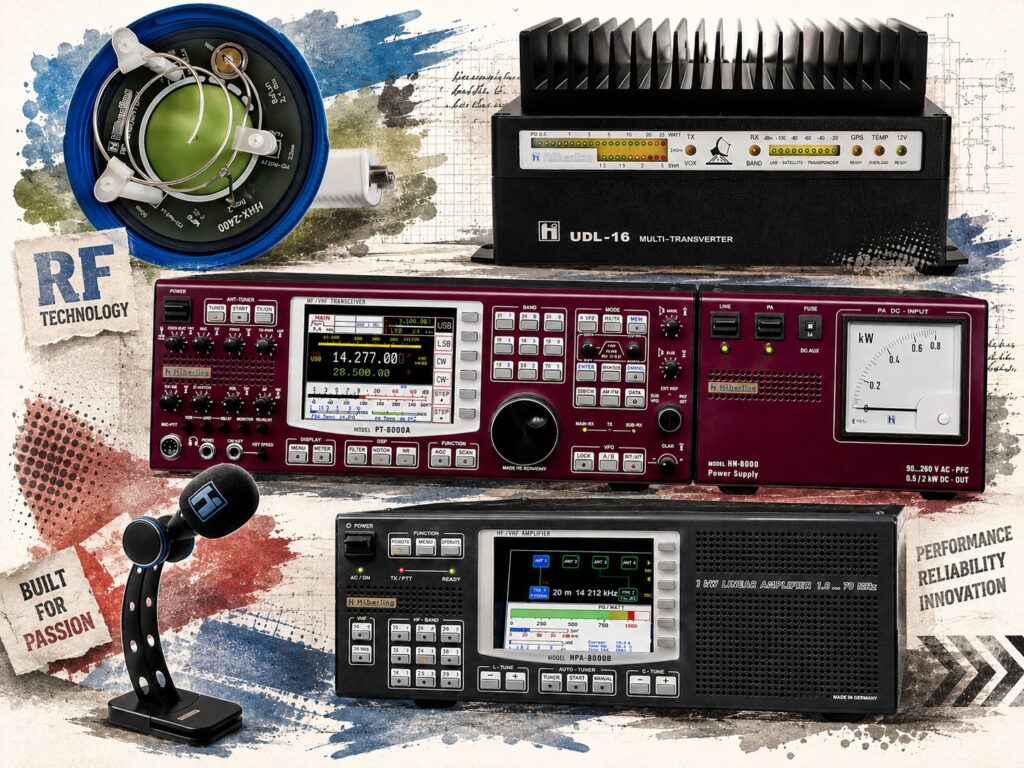 Hilberling GmbH – rádioamatérske produkty z nemeckej dielne Hilberling GmbH rádioamatérske produkty
