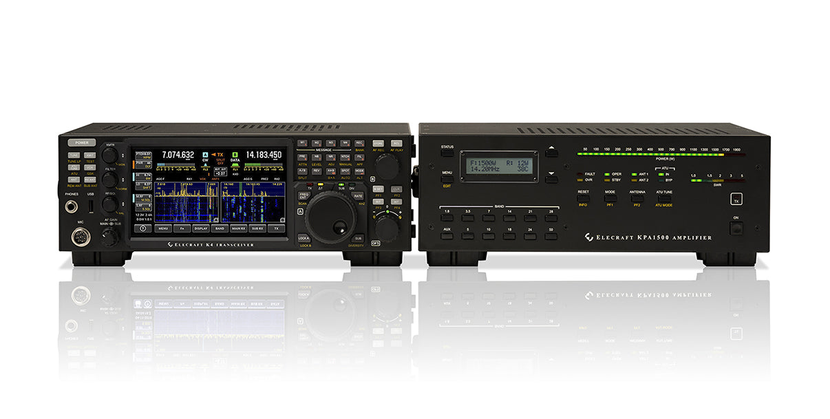 Elecraft K4 together with KPA1500 amplifier
