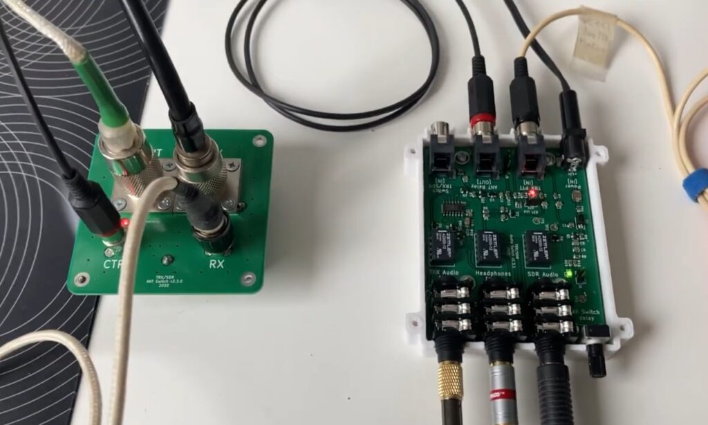 LZ1AQ TRX-SDR-Schalter – bezpečné zdieľanie antény medzi transceiverom a SDR prijímačom LZ1AQ TRX-SDR Switch