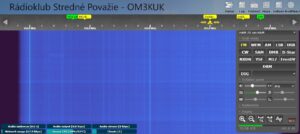 OM3KUK SDR OpenWebRX s webovým rozhraním