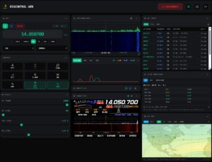 RigControl Web aplikácia na desktope