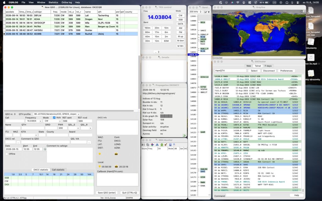 CQRLOG 3.0.0 na MacOS