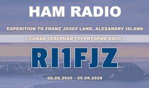 RI1FJZ - DX expedícia Zem Františka Jozefa
