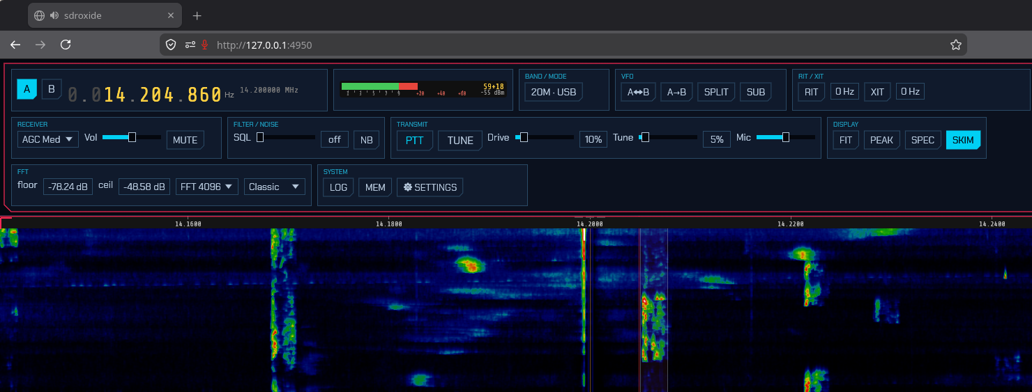 SDRoxide-Webclient