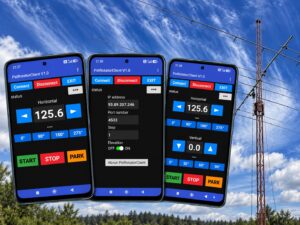 PstRotator Client – ovládanie horizontálneho a vertikálneho rotátora z Androidu